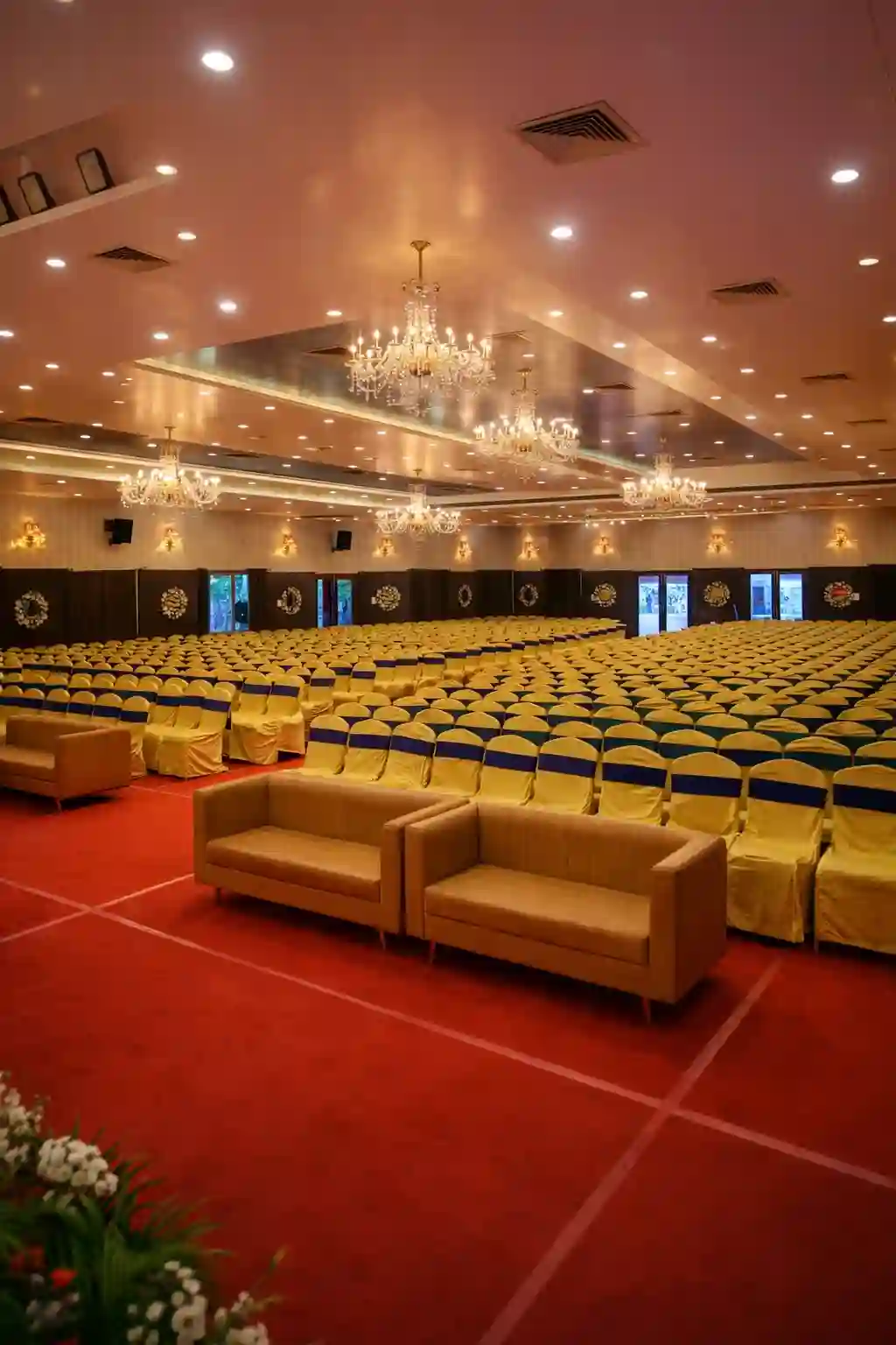 Centrally Air-Conditioned Comfort Across All Venues.